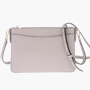 Kate Spade Light Gray Crossbody Bag